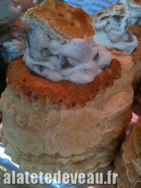 bouchées à la reine aux ris de veau maison