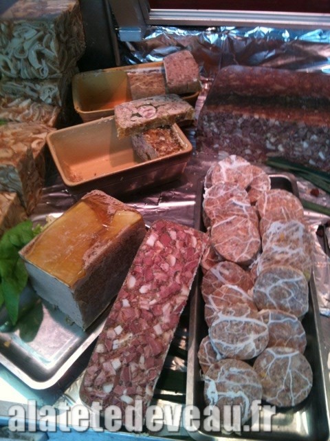 éventail de nos terrines maison