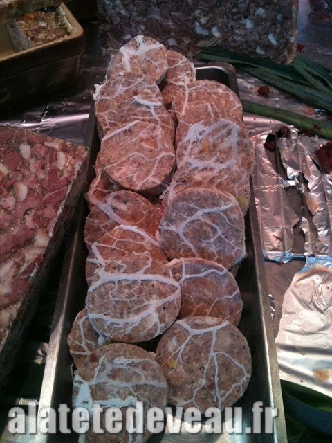 crépinettes de pieds de porc maison